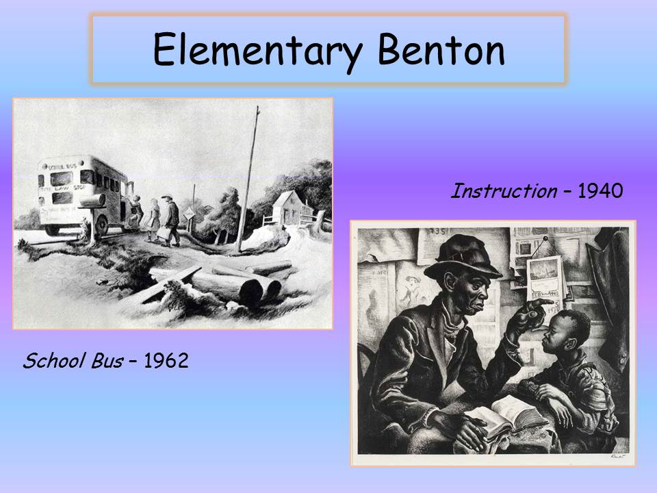 two of Benton's sketches