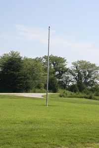 a flag pole