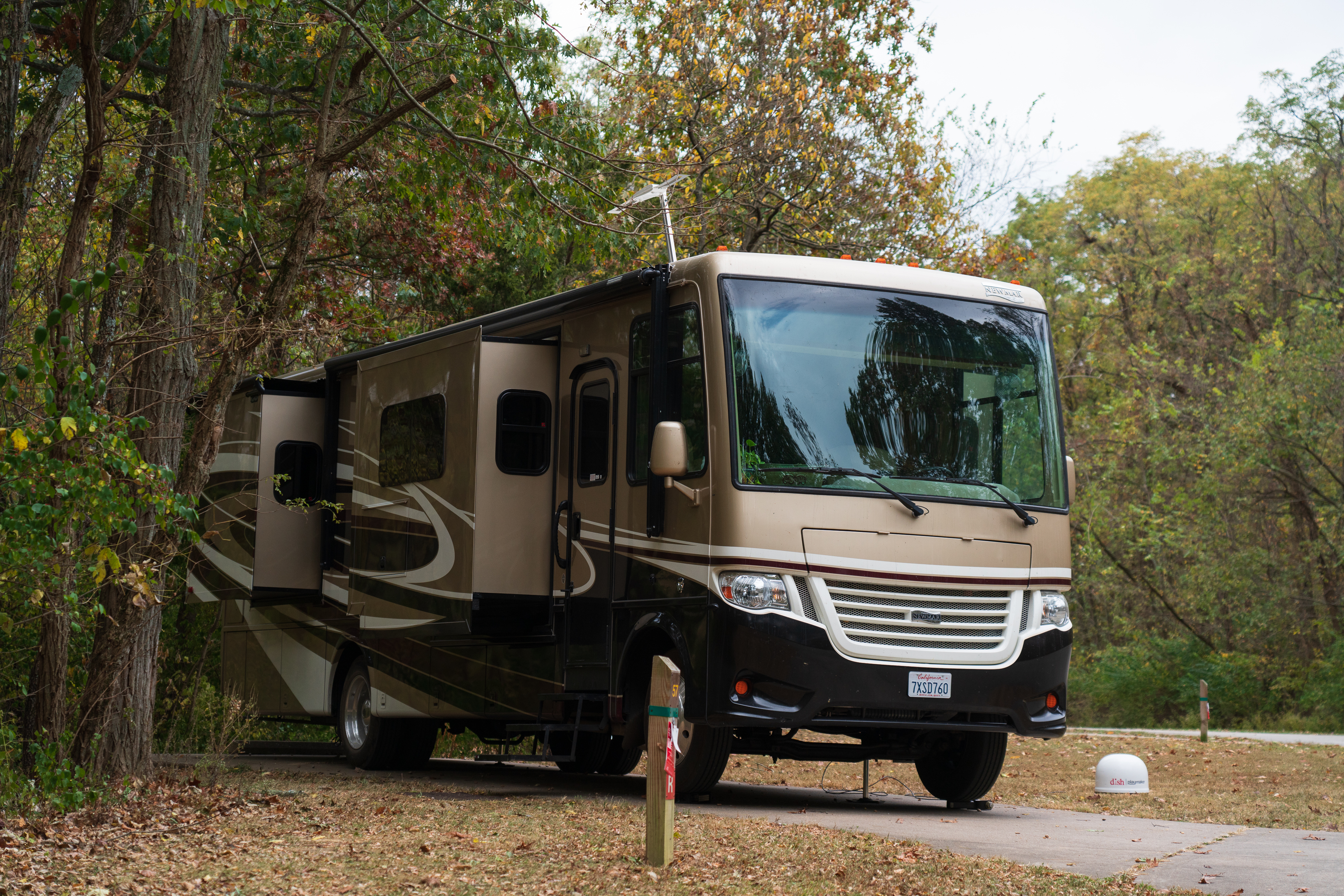 RV camping at Babler
