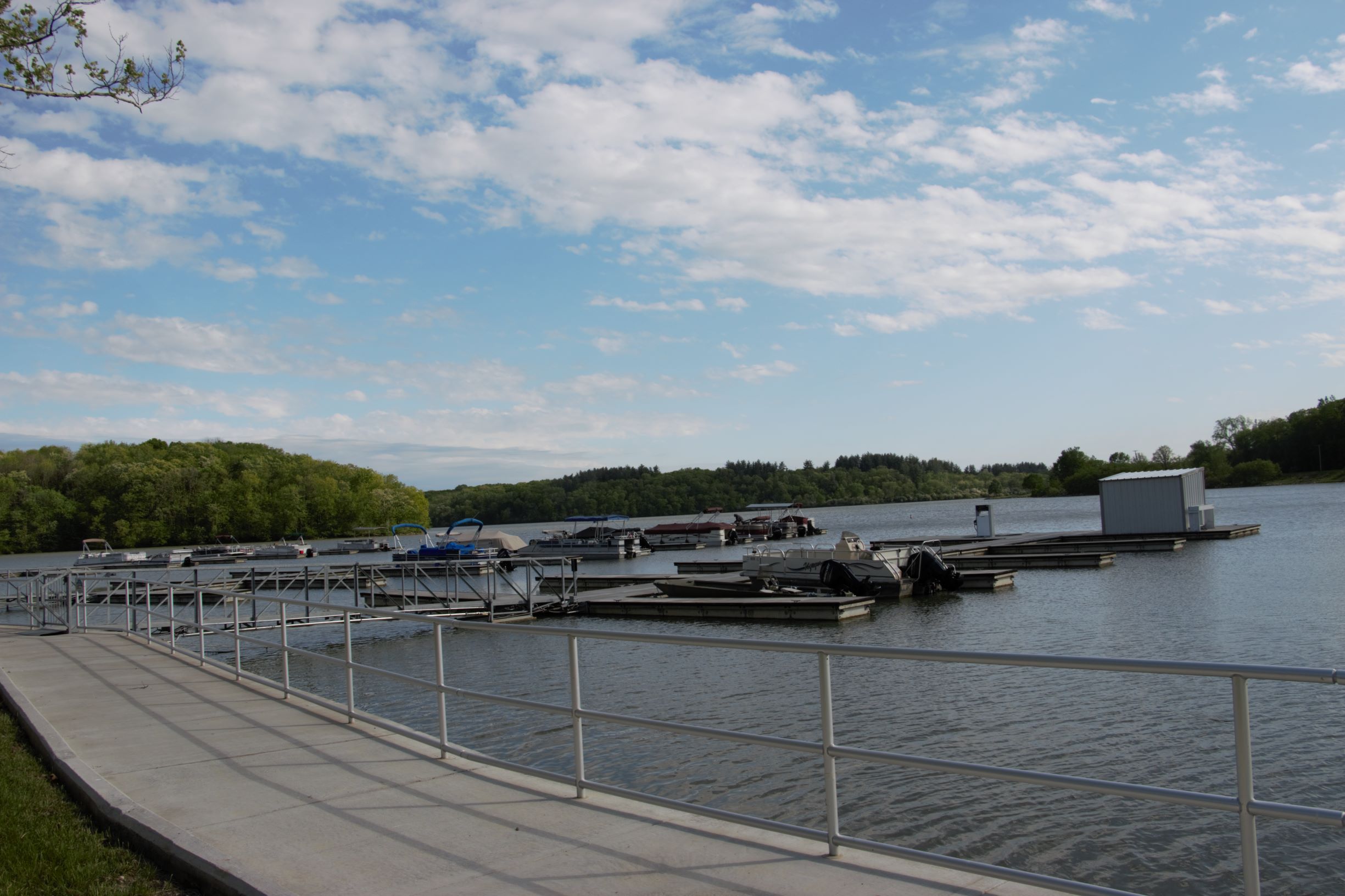 Docks on the water