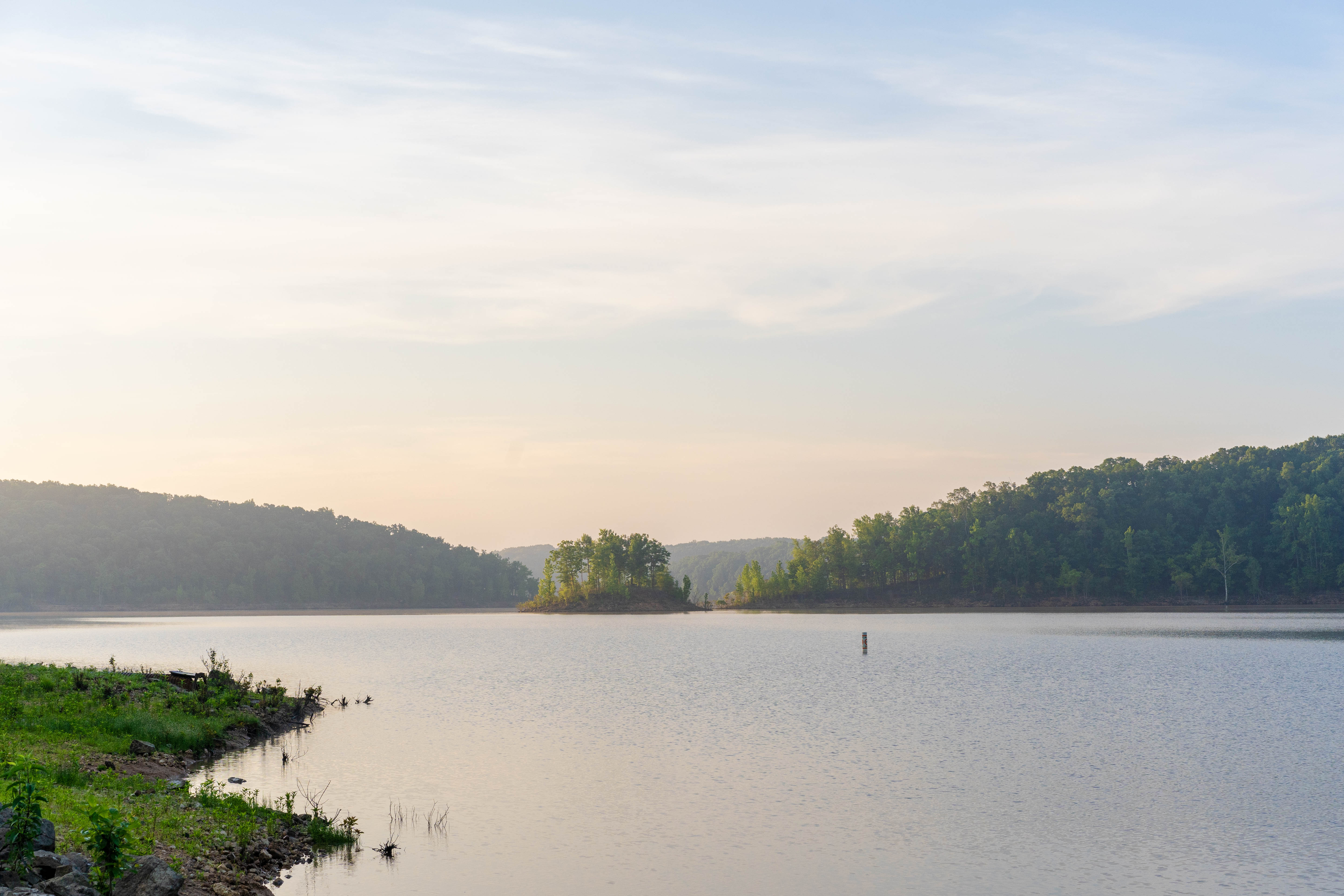 The lake