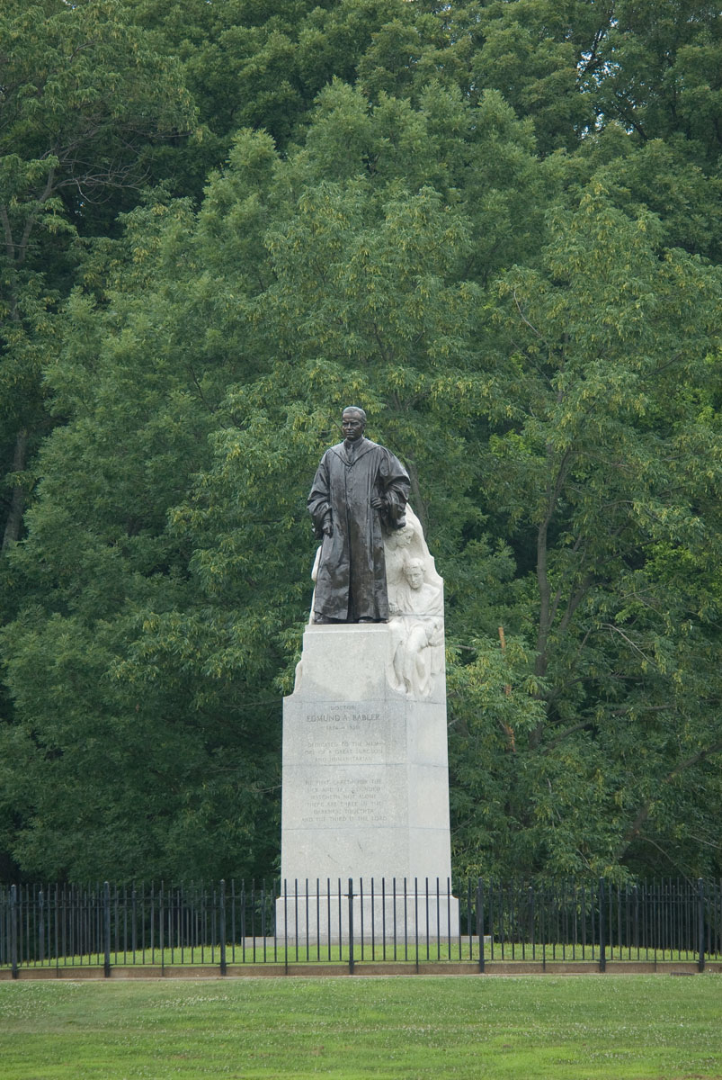 Dr. Edmund A. Babler Memorial Statue