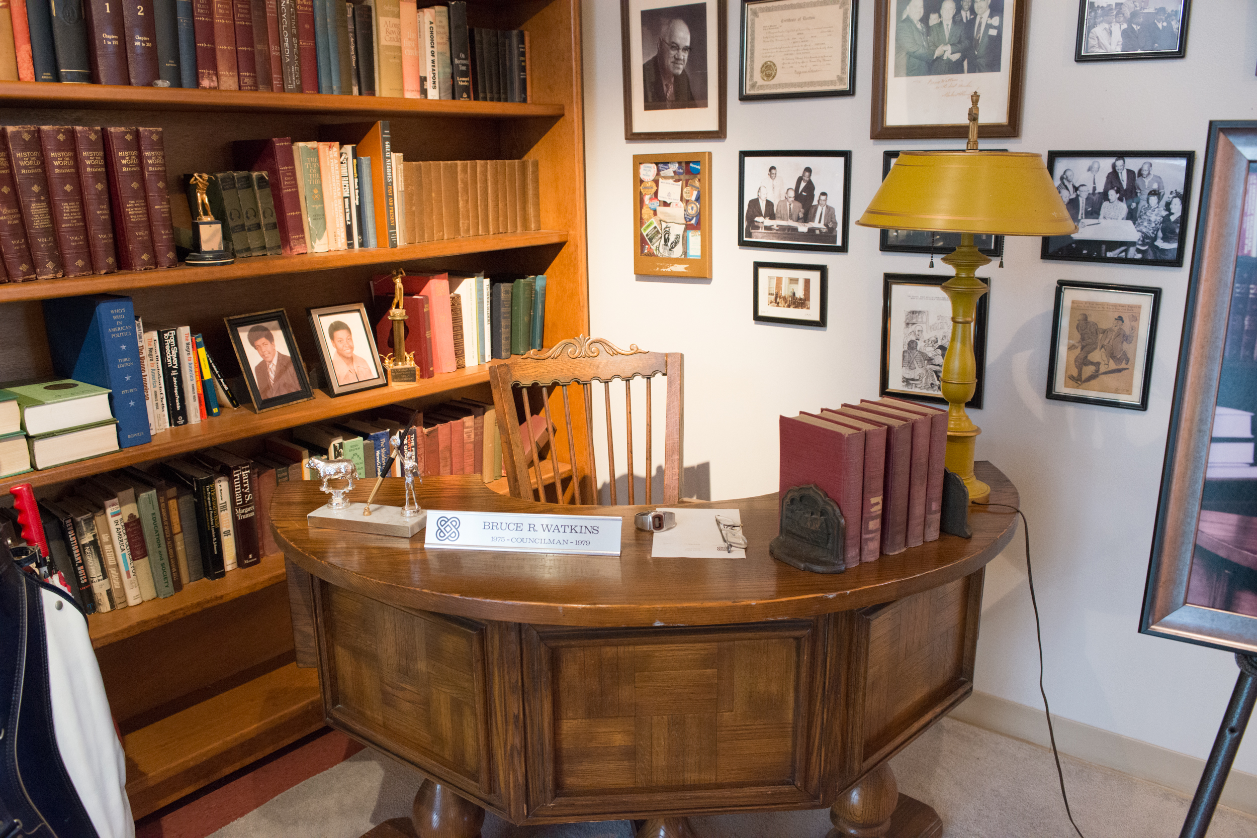 Bruce R. Watkins desk