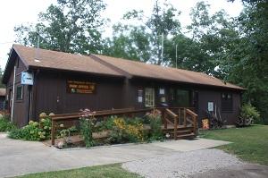 Exterior of Lake Wappapello Park Office