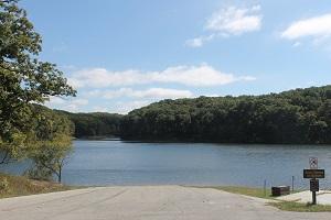 concrete boat ramp