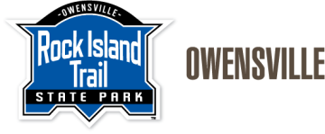 Rock Island Trail Logo and Owensville header
