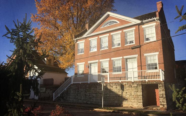 An old brick building