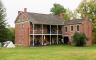 A brick building