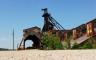 A rusting building