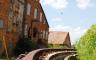 A rusting mine rail
