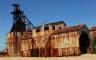 A rusting building