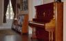 An old wooden piano