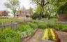 A fenced in garden
