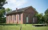 A brick building