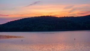 The lake