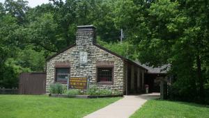 A stone lodge
