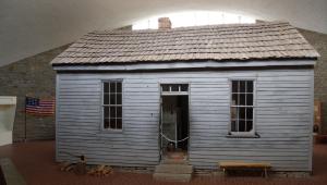 A white building