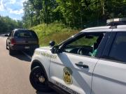 Rangers Pull Truck Over