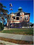 Constructed ca. 1898 during a period of agricultural prosperity, the Caldwell County Courthouse remains a symbol of county pride.