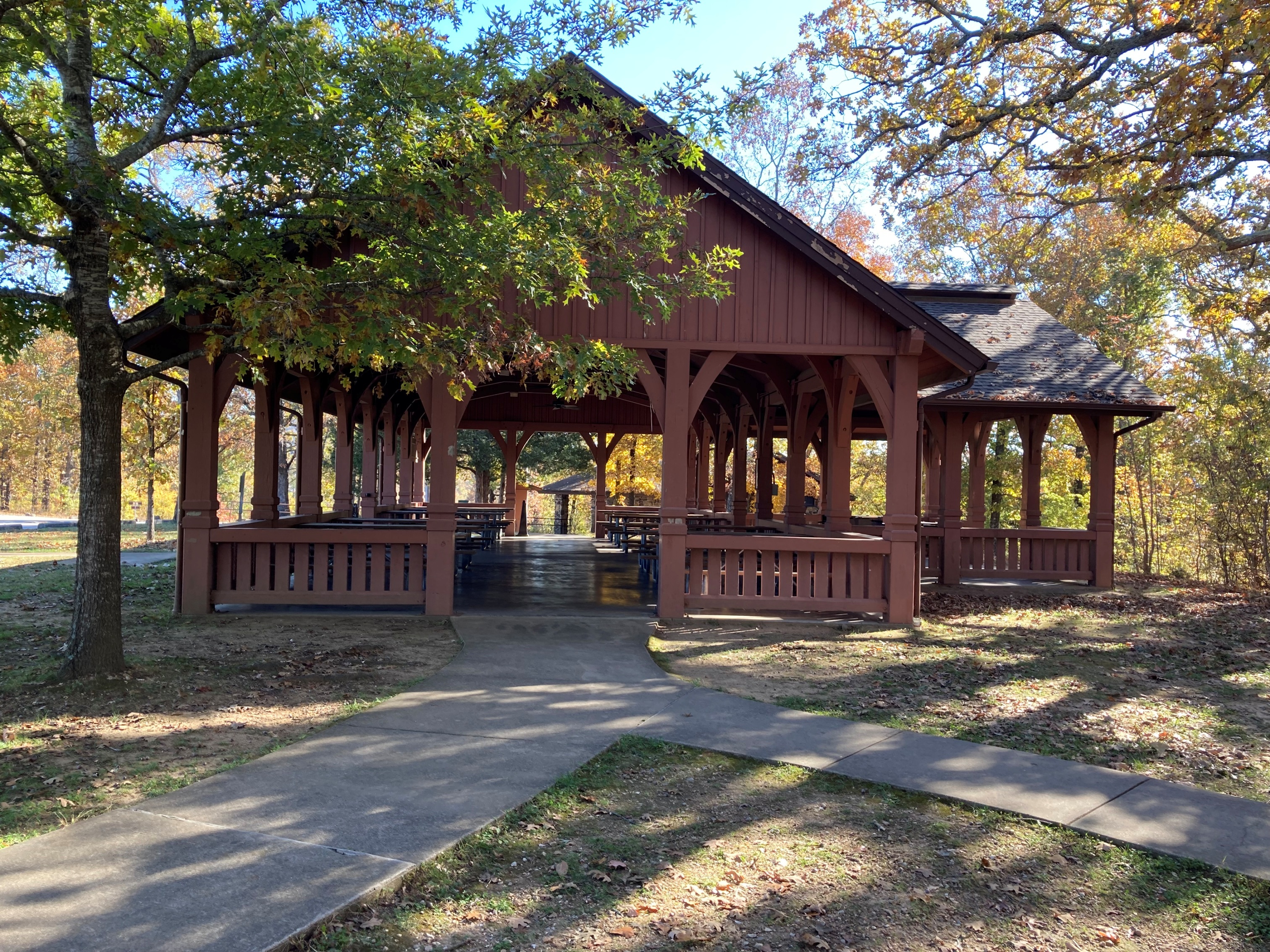 national park picnic table