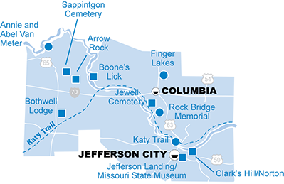 Missouri State Parks and Historic Sites - Central Region
