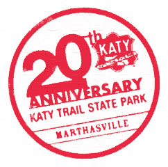 Sample of Ticket Book Program stamp.