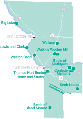 Missouri State Parks and Historic Sites - Central Region